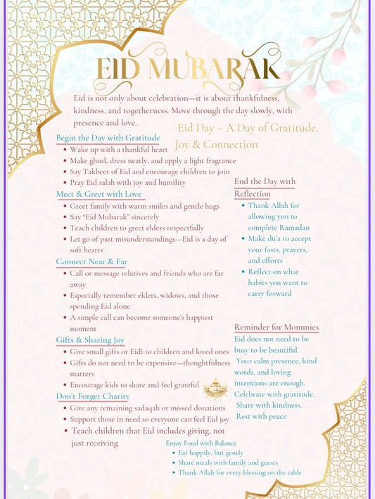 RAMADAN PLANNER