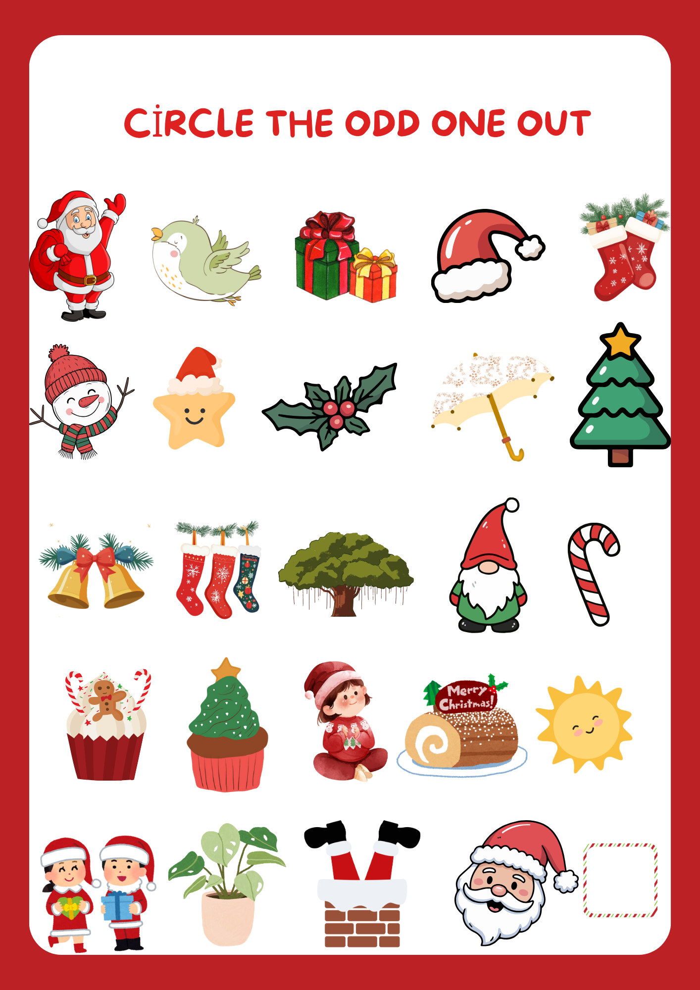 Christmas Classroom  Bundle – Engaging Worksheets for Kindergarten