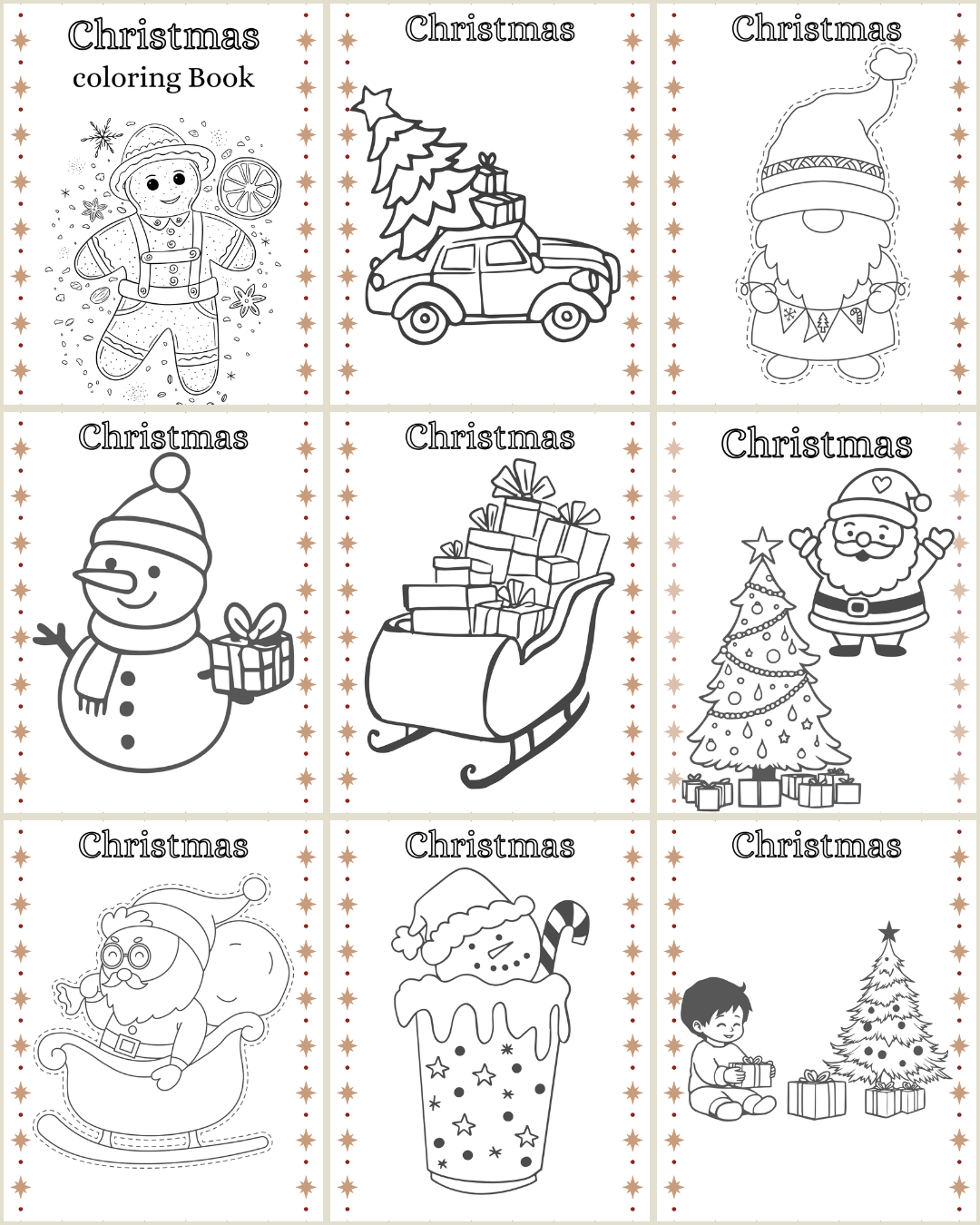 Christmas Classroom  Bundle – Engaging Worksheets for Kindergarten