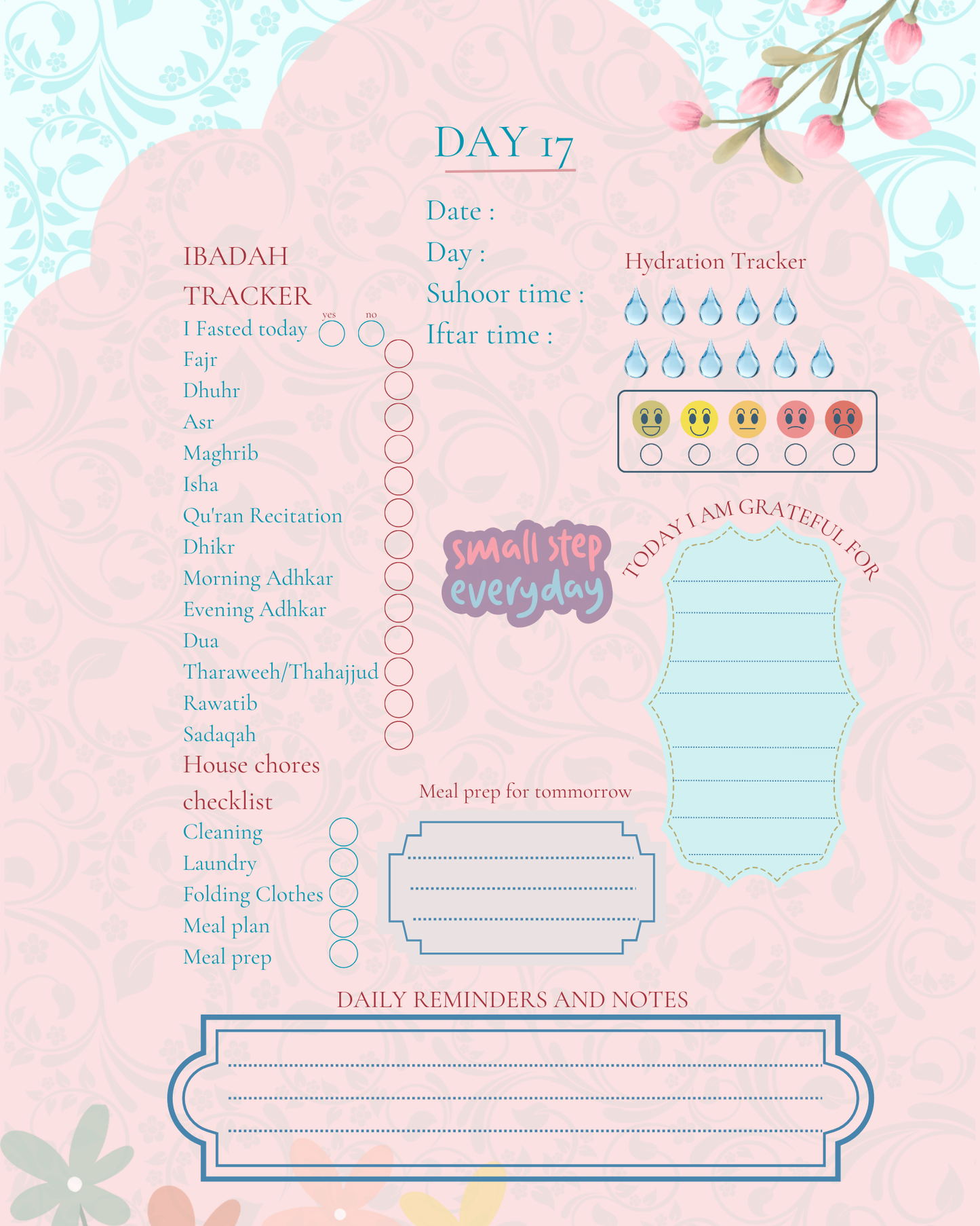 Ramadan Planner