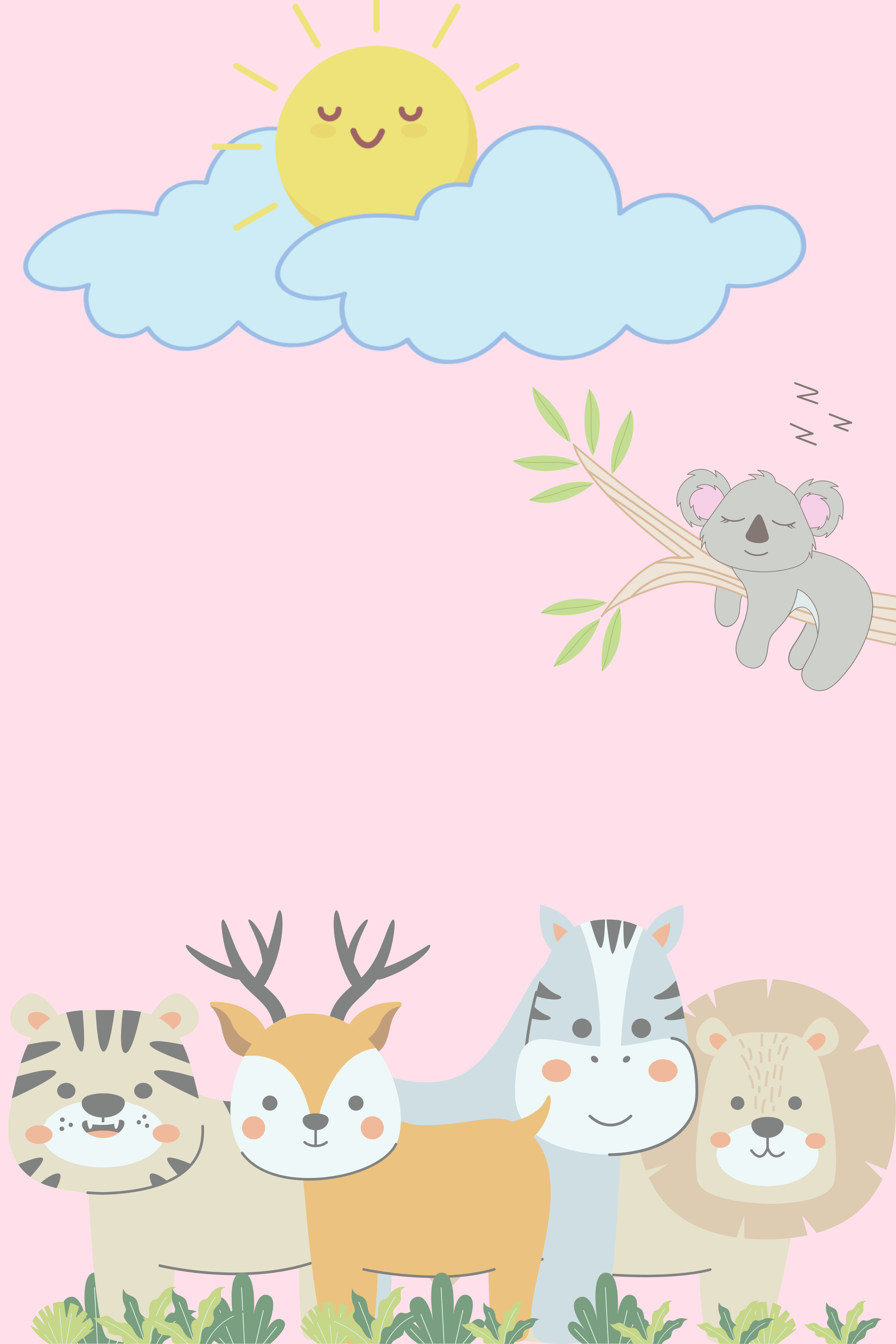 Cute Nursery Animal Wall Art Set – 13 Pieces | Jungle, Safari & Farm Animals | Printable Digital Art | Multiple Sizes Included