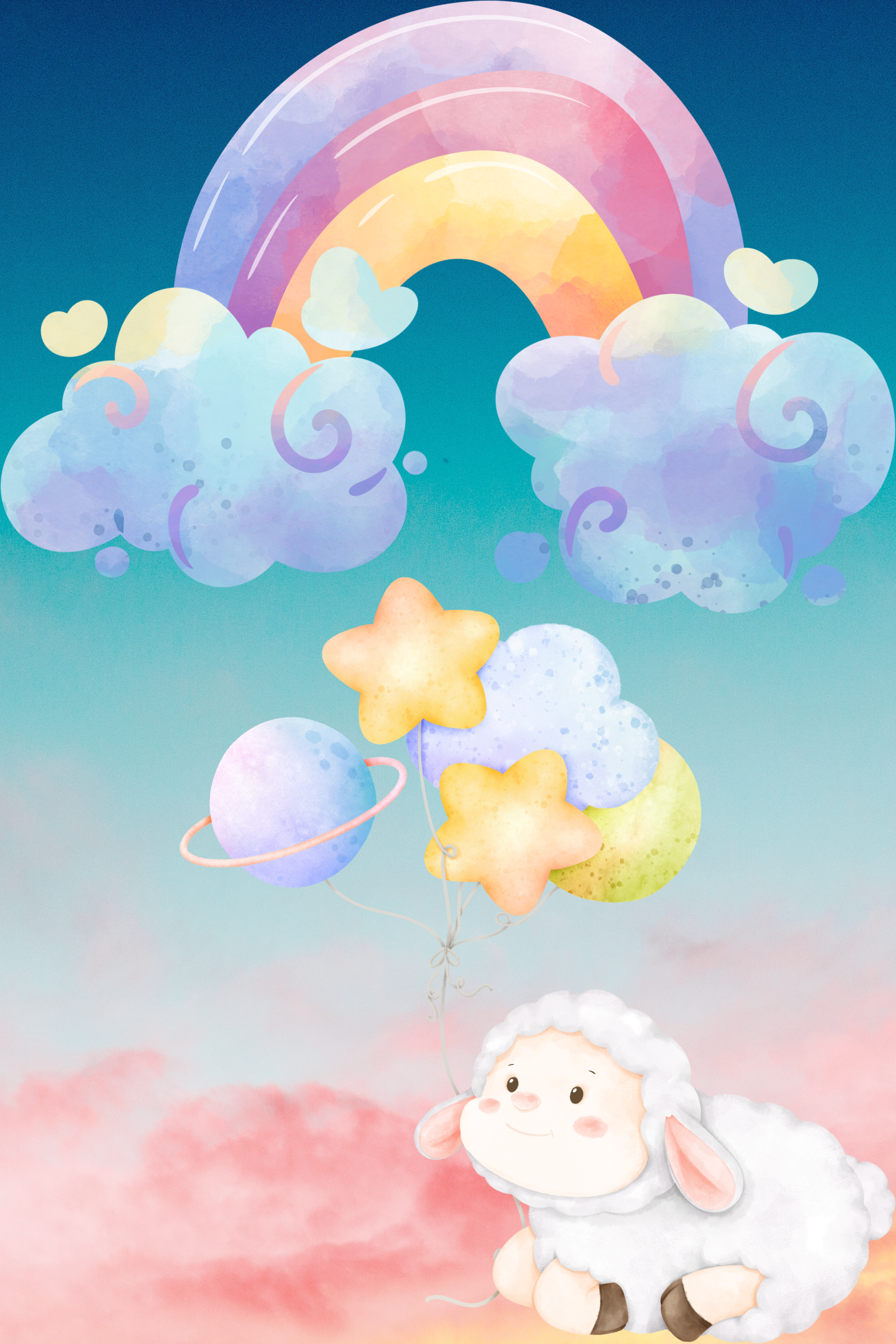 Cute Nursery Animal Wall Art Set – 13 Pieces | Jungle, Safari & Farm Animals | Printable Digital Art | Multiple Sizes Included