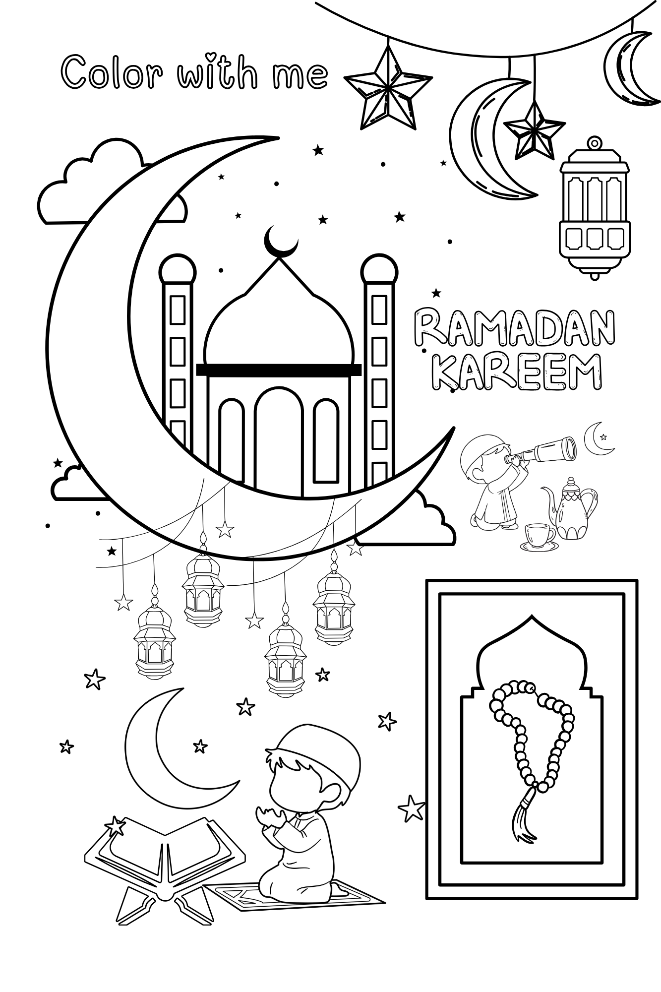 Ramadan Learning & Activity Planner for Kids