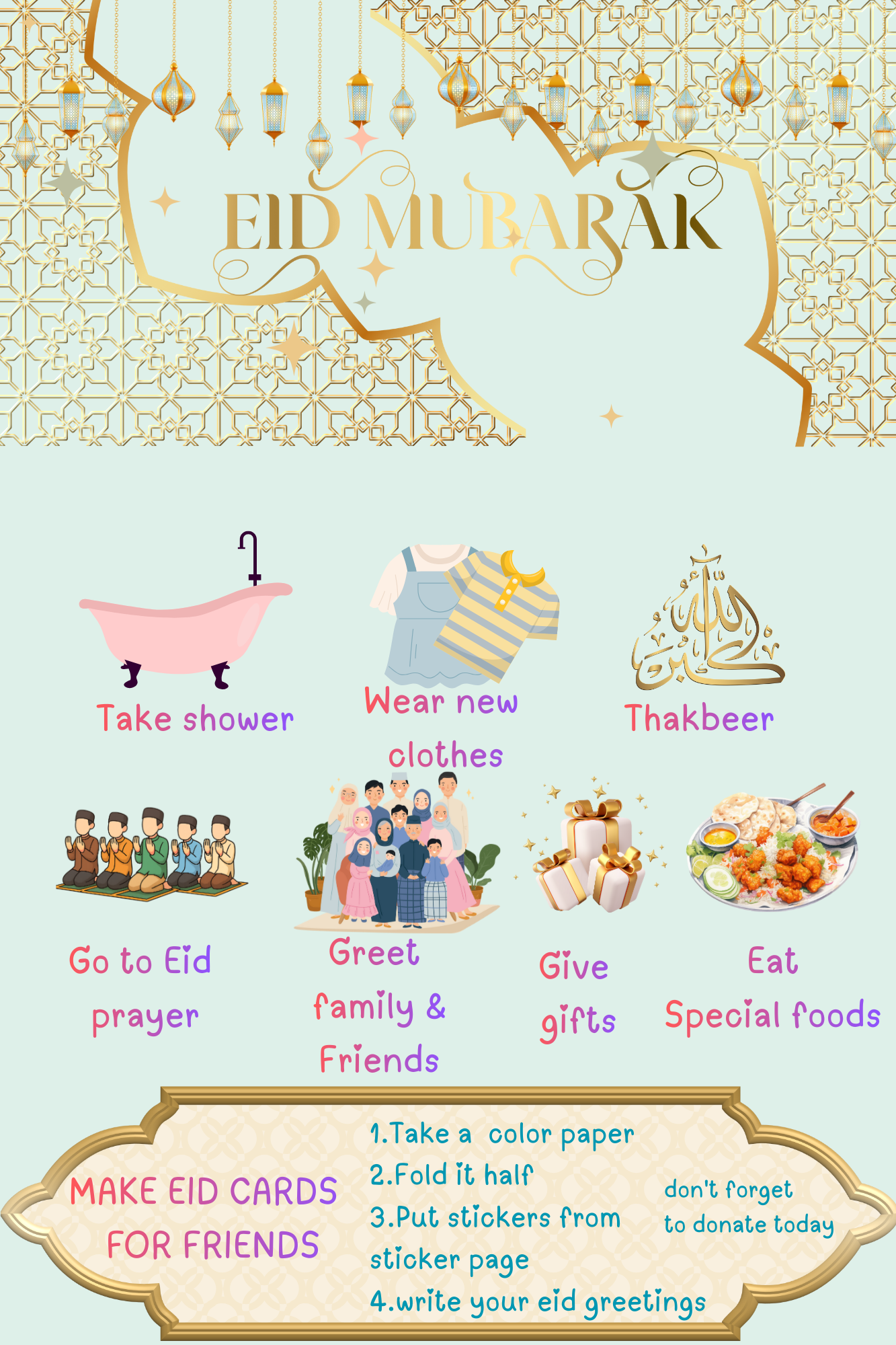 Ramadan Learning & Activity Planner for Kids