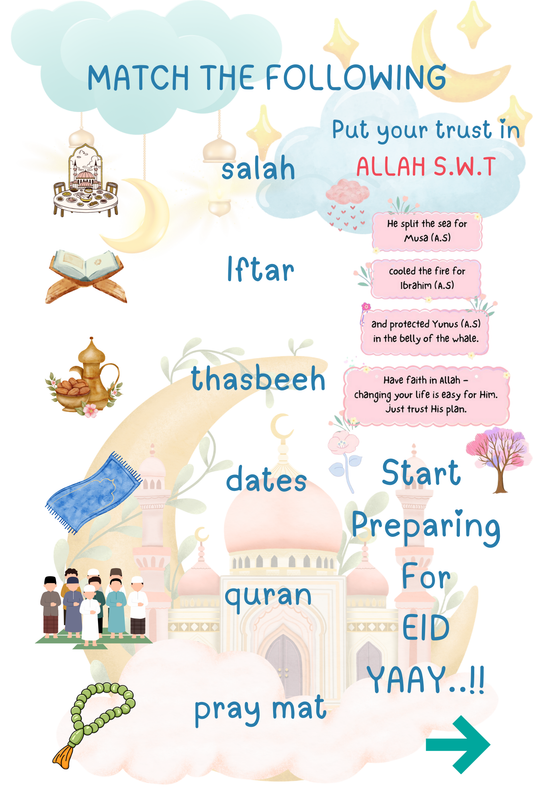 Ramadan Learning & Activity Planner for Kids